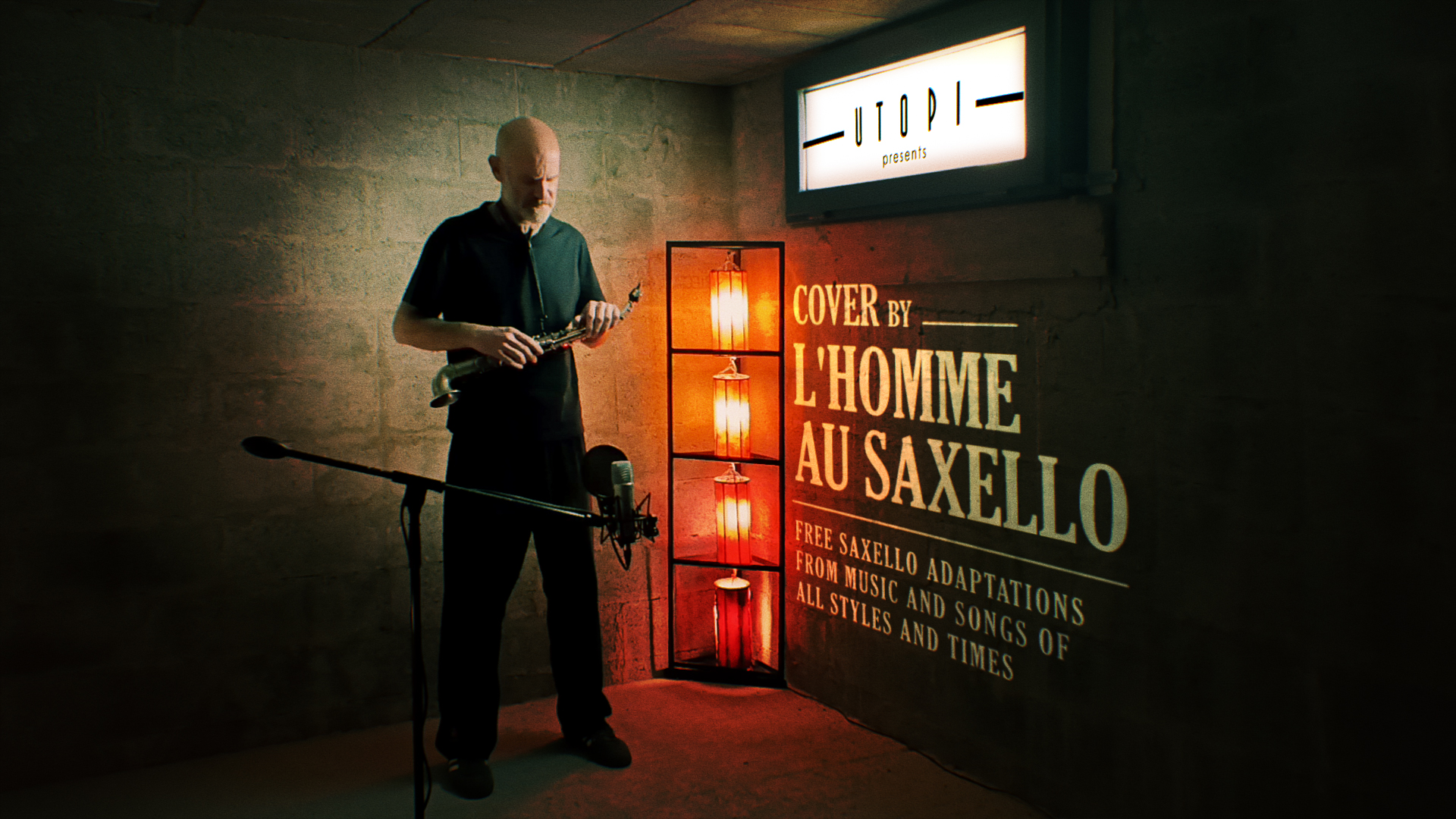 L'homme au saxello